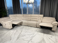 Диван Паскуале (Экозамша, угловой) для квартиры